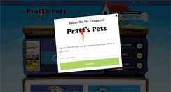 Desktop Screenshot of prattspets.com